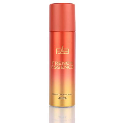 French Essence Aura Deodorant Body Spray For Women 150ml, 5.07 Fl.oz. | Long Lasting Deo For Girls