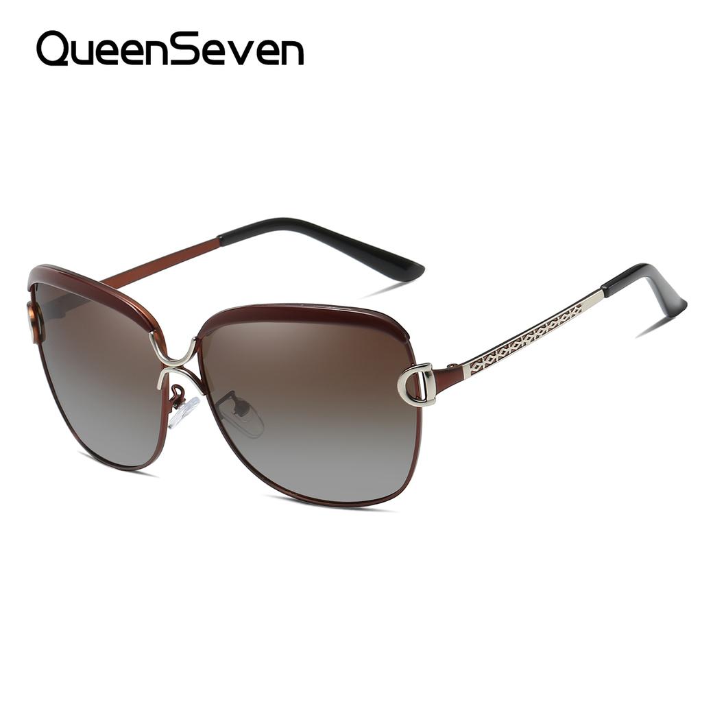 QueenSeven Unisex Metall Solskjerming Fiske Utendørs Kjøre Solbriller, UV400