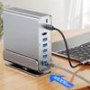 15 In 1 USB-C Docking Station Type-C 4K60Hz HUB With HDTV PD 100W USB 3.0 SD/TF RJ45 1000M 3.5 mm Audio For Laptop