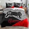 Gamer Bedding Sets for Boys Gaming Duvet Cover Set Video Games Comforter Cover Custom Designs Bed Set with Pillowcase