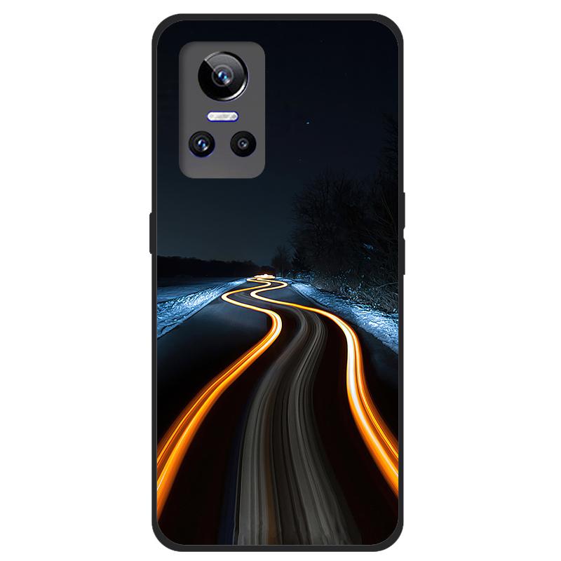 For Realme GT Neo 2 5G Case TPU Silicone Soft Cartoon Clear Case for Realme GT Neo 2 3 Neo3 Phone Cover Neo2T Transparent Coque