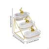 Dried Fruit Plate Snack Plates Appetizer Tray Food Storage for Fruits