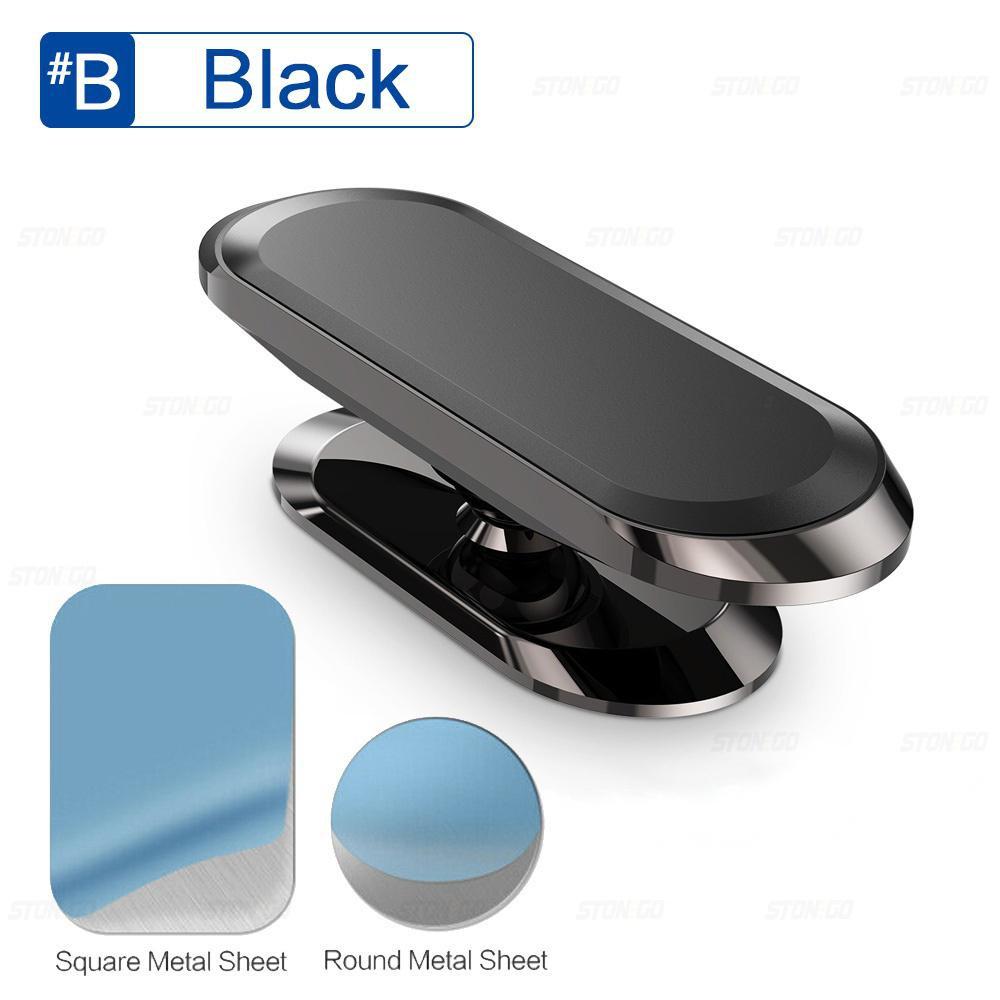 STONEGO Metal Magnetic Phone Holder 360 Rotating Car Phone Holder Stand Zinc Alloy Magnet Car Support Mount Cell Phone holder 1