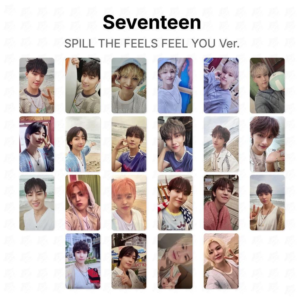 Seventeen SPILL THE FEELS FEEL YOU Ver. Official Photocard