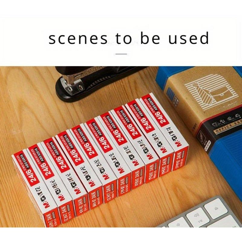 Premium No. 12 Staples, Standard Size 24/6 - Ideal for Office and Home Use