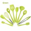 10-piece Color Boxed Silicone Kitchenware  Non-stick Cookware Set Kitchen Tools Baking Utensils Cooking Tools Set