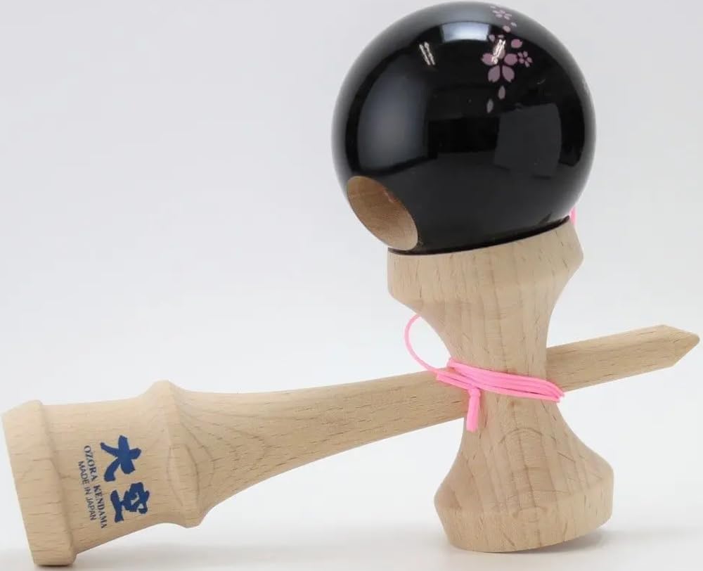 Yamagata Koubou Competition Kendama Kendama Association Sakura Black "Ozora" (Japan Certified)