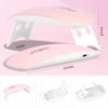 Nail Lamp Foldable 6w Uv Led Lamp For Nails Machine Uv Leds Gel Quick drying Dryer Lamp Manicure Tool Professional Equipme
