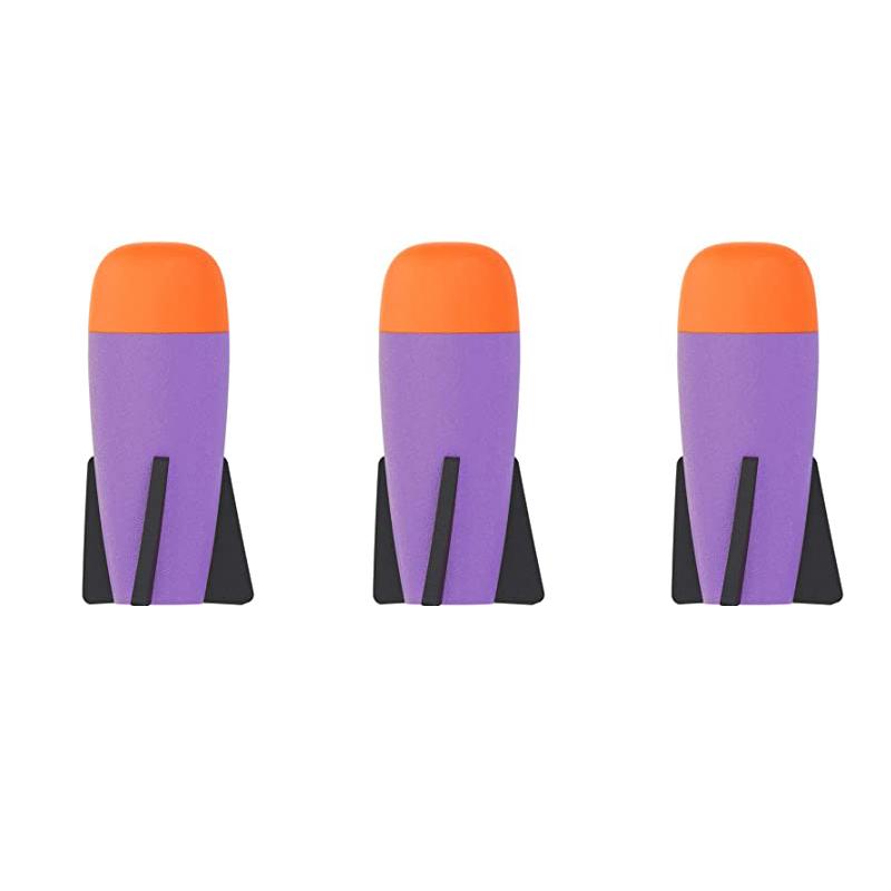 Набор сменных мега-ракет из пены, Аксессуары для игрушек, Совместимы с серией Nerf Rocket N-Strike Elite, Ракетный бластер, Ракетный пуск