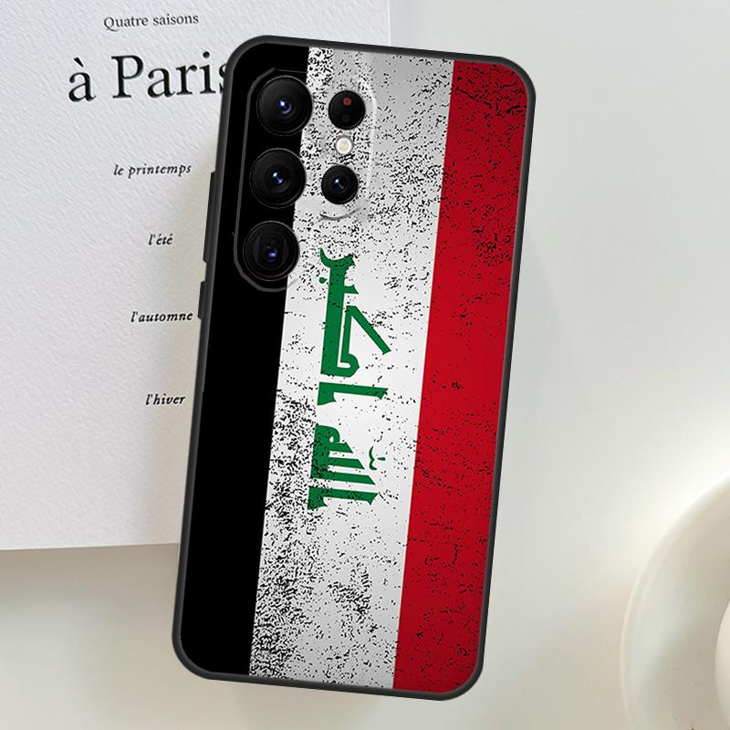 Iraqi Iraq Flag Case For Samsung Galaxy S26 Ultra S25 S24 S23 S21 S22 Ultra S10 S20 Plus S25 FE Phone Cover