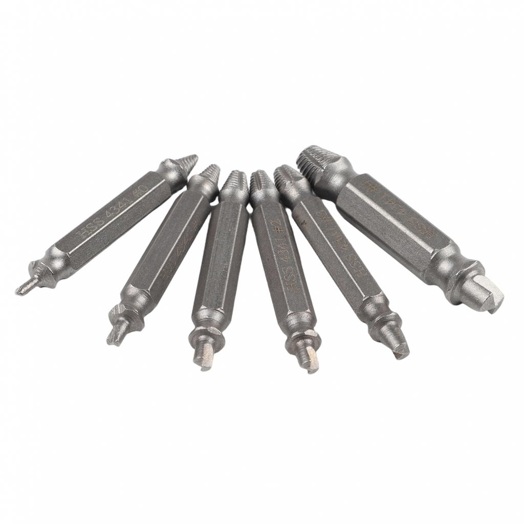 Damaged Screw Extractor 6PCS Speed Out Drill Bits Tool Broken Bolt New