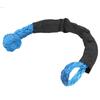 2 Pcs 13mm Soft Shackle 44092 Lbs Breaking Force High Tear Resistance Portable Soft Recovery Tow Strap for Truck SUVs Offroad Vehicels