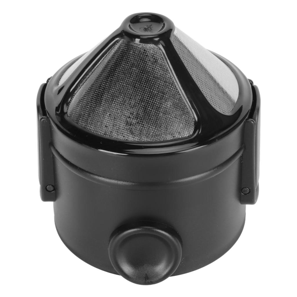 Pour Over Coffee Maker Reusable Paperless Stainless Steel Easy To Clean Coffee Filter with Foldable Handle for Travel