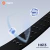 Magene H613 Heart Rate Monitor Split Chest Strap 3-channel Bluetooth Rechargeable Heart Rate Sensor Health App Compatible Zwift