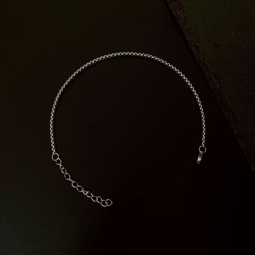 Men's Trendy Double-Layer Non-Fading Chain Bracelet – European & American Hip-Hop Style