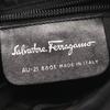 Used Salvatore Ferragamo Vara Shoulder Bag 21 8801 canvas Black Used Women