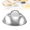 Basting Cheese Melting Dome Round Meal Food Cover Burger Cover  Kitchen Restaurant Cooking
