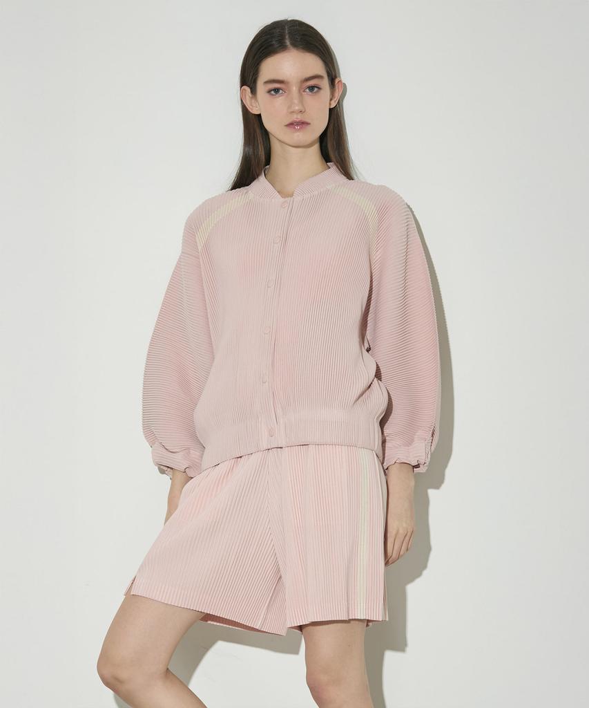 Waiowai Pastel Color Block Pleated Shorts_2 Colors