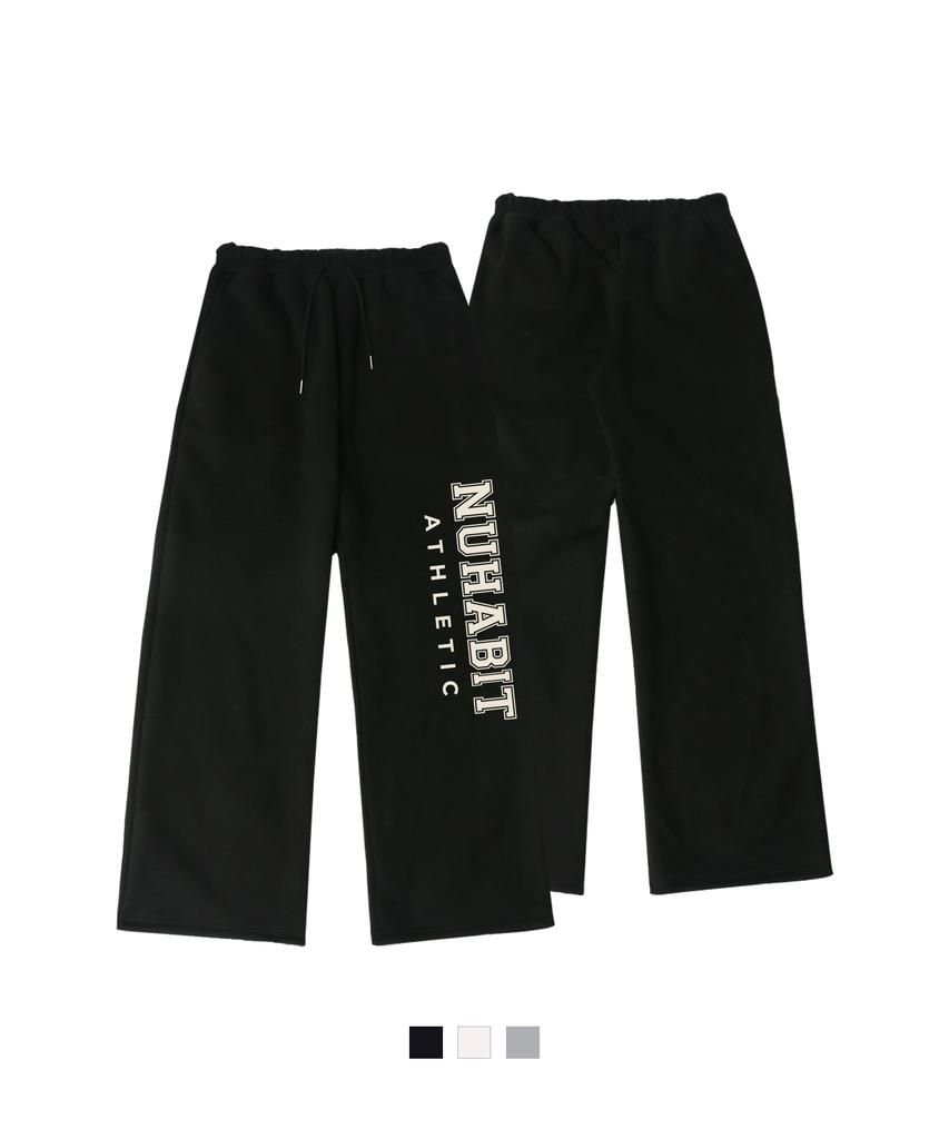 NUHABIT N/H Athletic Brushed Wide Pants (Gwp4-4Nh1233)