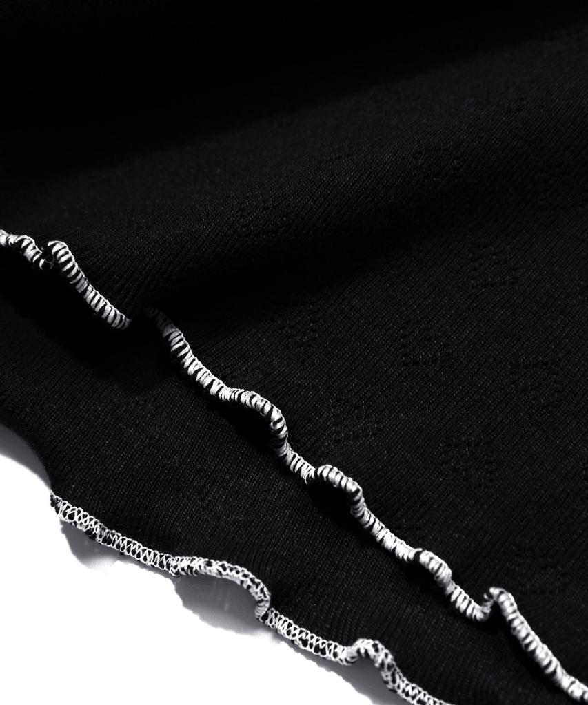 KIJIKO Wave Lace Ss Black