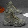 Men'S High Top Boots, Hiking Boots, Anti Slip And Wear-Resistant Retro Casual Fashion Men'S Shoes, Outdoor Sports Shoes