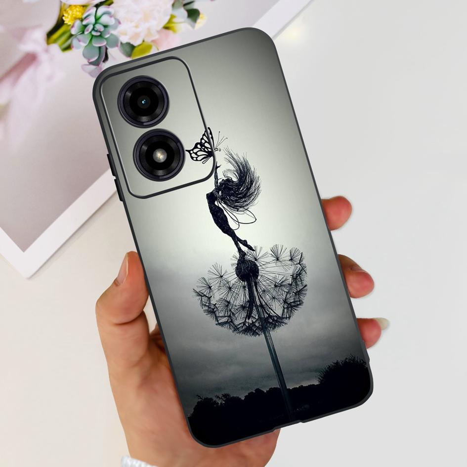 For Motorola Moto G04s G04 2024 Case XT2421-2 Cute Love Heart Shockproof Silicone Soft Cover For Moto G 04 S E14 4G MotoG04 Capa