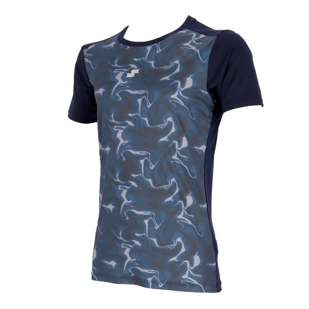 

Graphic Short Sleeve Low Neck Undershirt BUE241LH [SK]