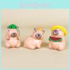 Capybara Pvc Model With Emotions Six Pack Collectible For Anime Enthusiasts And Gift Givers