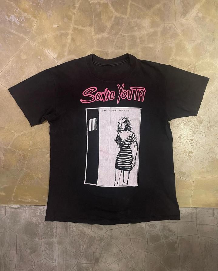 Sonic Youth We don t like the grub in here T Shirt Full Size S-5XL Unisex T-Shirt XXXXL