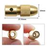 Brass Collet Mini Drill Chucks for Electric Motor Shaft Drill Bit Tool Chuck Adapter 2.00/2.35/3.17/4.05/5.05mm