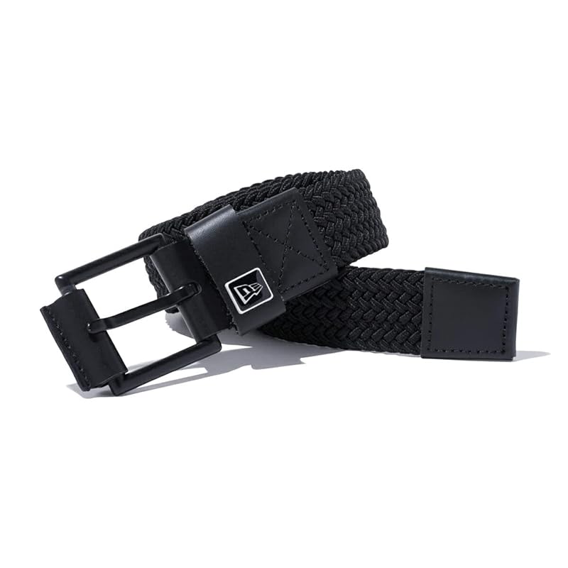 

[New Era] stretch belt black FREE BELT STRETCH WEAVE BLK 25J