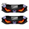 Led Devil Eye Car Decor Solar Eyes Light for Windshield, Window Warning Sign with Three Smart Modes, Auto Interior Night Lights LED Digital