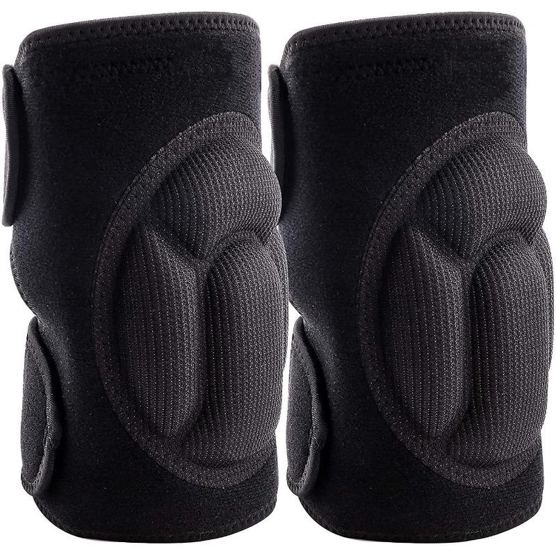 Button Turtle Shell Knee Pads Thickened Sponge for Dance Cycling Sports Anti Collision Protective Gear S