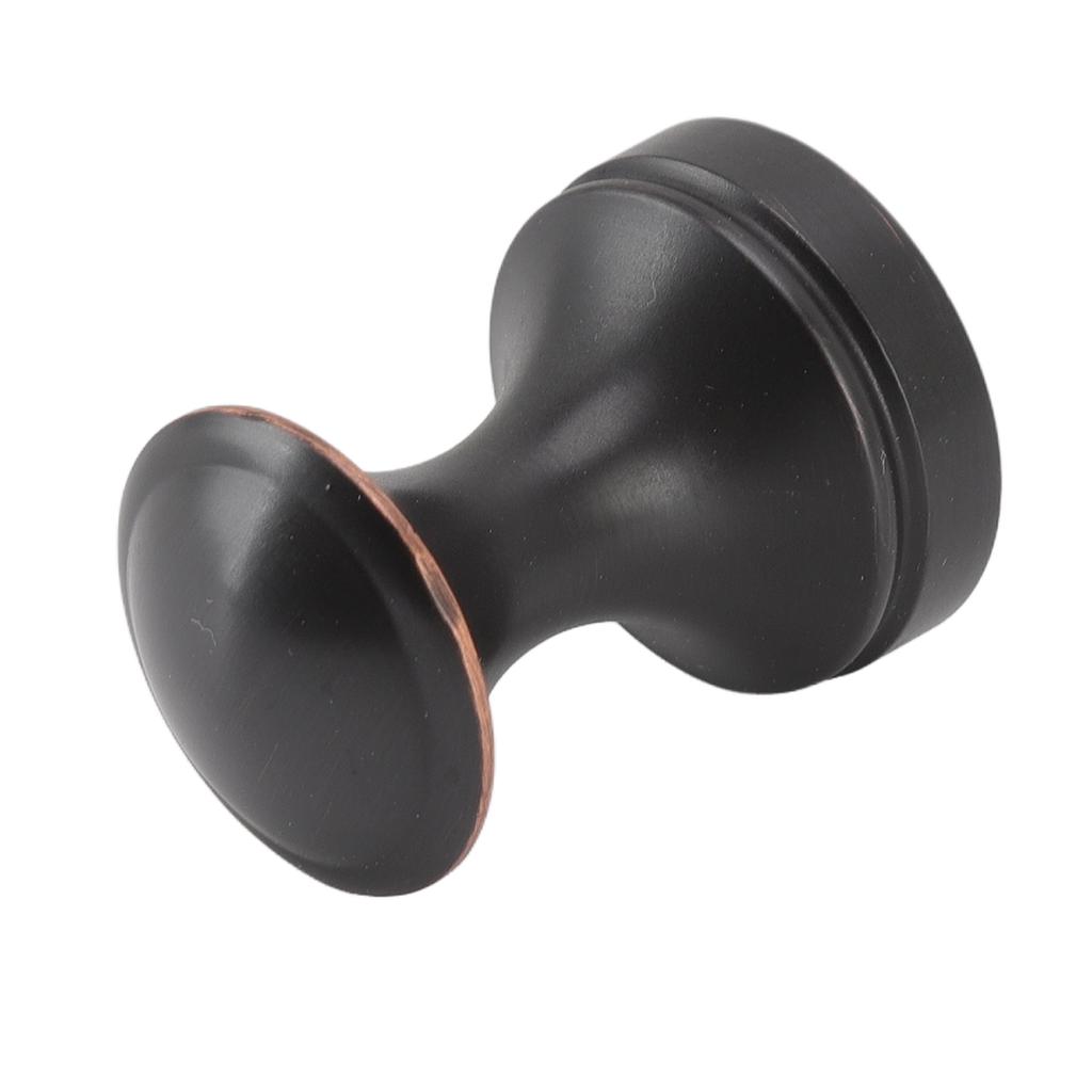 Robe Hook Simple Beautiful Copper Single Wall Hooks Clothes Hook for Bathrooms Barber Stores Black