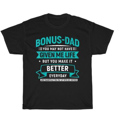 Bonus Papa Du machst es jeden Tag besser Sohn Passendes Tochter T-Shirt Vatertag