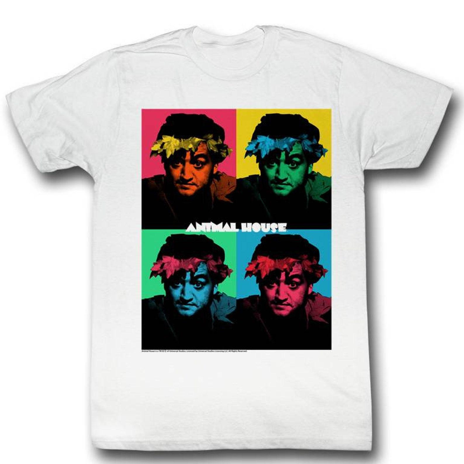 Animal House Warhol White Adult T-Shirt L