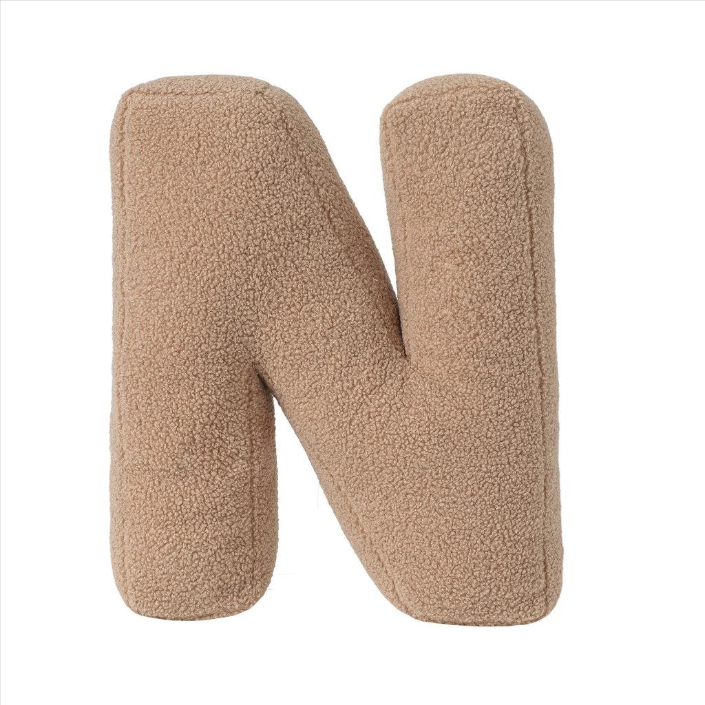 Plush Abc Alphabet Pillow For Children With Sheep Wool Fabric And Soft Support