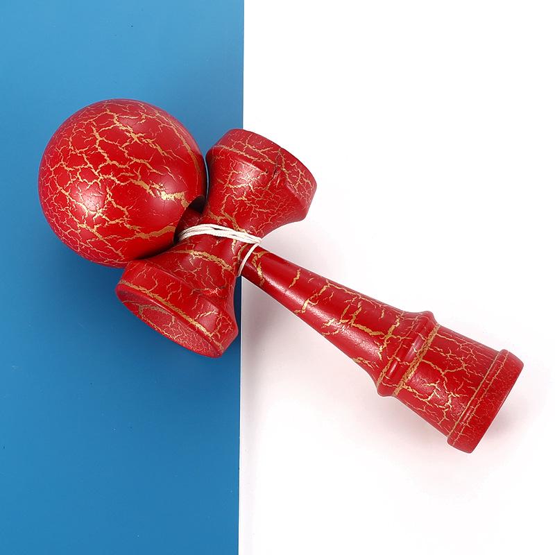 

Деревянная Кендама Стринг Болл - Традиционная игрушка с нефритовым мечом для начинающих и профессионалов