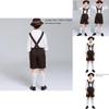 Authentic Children's German Oktoberfest Outfit With Hat For Halloween And Cosplay