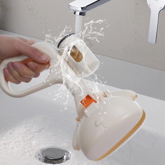 Dog Pooper Scooper Pet Poop Remover with Waste Bag Dispenser Portable Dog Waste Cleanup Tool for Outdoor Walking Camping