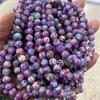 Purple Imperial Stone Blue Beads Round Bracelet DIY Jewelry Accessories