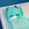 Hatsune Miku Anime Peripheral Keycaps Fufuvocaloid Series Cartoon Resin Personalized Three-Dimensional Keycap Model Toys Gifts