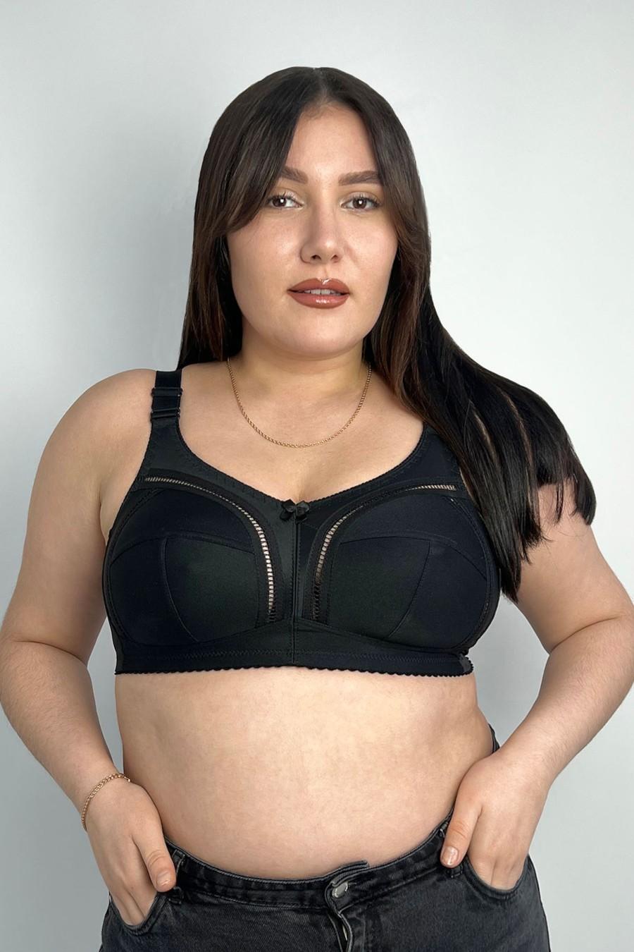 

Бюстгальтер з м якою чашкою Nana (96063) 120D прозорий колір чорний