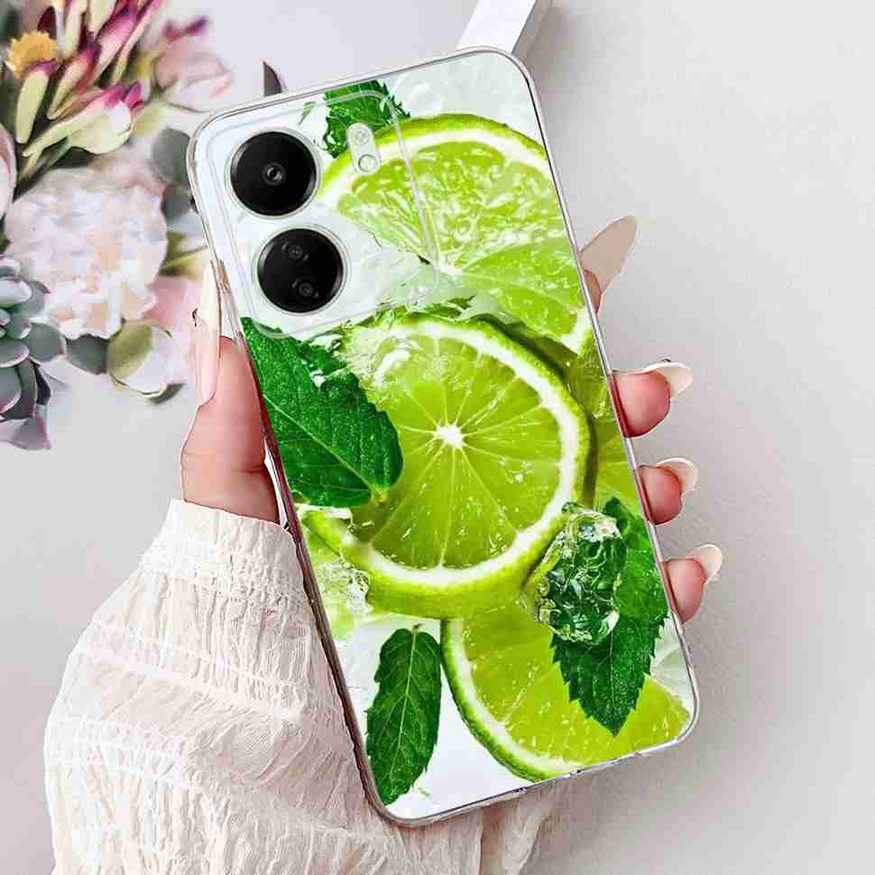For Xiaomi Redmi 13C 4G Case Redmi13C 2023 New Fashion Pattern Cover Silicone Soft Phone Case For Xiaomi Poco C65 PocoC65 Fundas