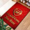 Arsenal F Custom Name Carpet Rug For Living Room Bedroom Home Sofa Decoration Kids Play Nonslip Floor Mat