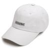 Heiteo Under Brim Basic Logo Ball Cap White