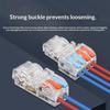 Mini Quick Terminal Block Fast T Type Wire Connector Electric Splice Crimp Non Destructive Without Breaking Cable Insulated Line