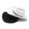 Baroque Style Wool Hat With Knot Embellishments And Sunshade For Formal Occasions
