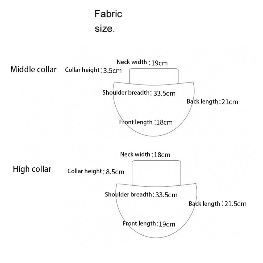 Windproof Turtleneck Cotton Scarf Fashion Fake Collar  Women