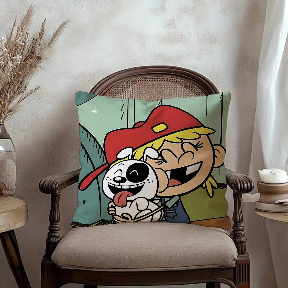 T-The Loud House pillow cover sofa cushion cover home room decoration children gift
